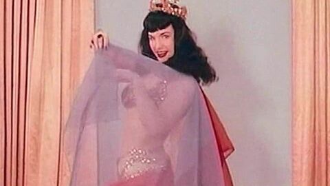 HD видео, брюнетка, винтаж, ретро